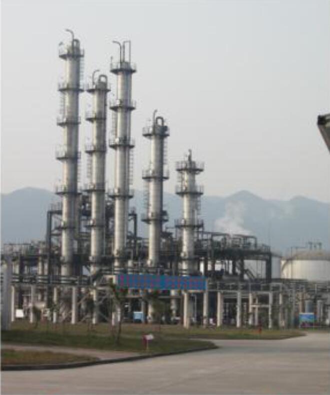 重慶佐能化工塔類設備使用現場